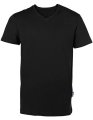 Heren T-shirt V hals HRM 102 Zwart